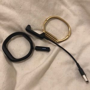 Fitbit Flex 2 with charger and two bands